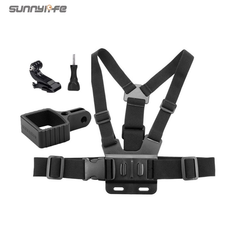 Sunnylife Chest Band Wearing Belt Strap Mount for POCKET 2/OSMO POCKET/GOPRO