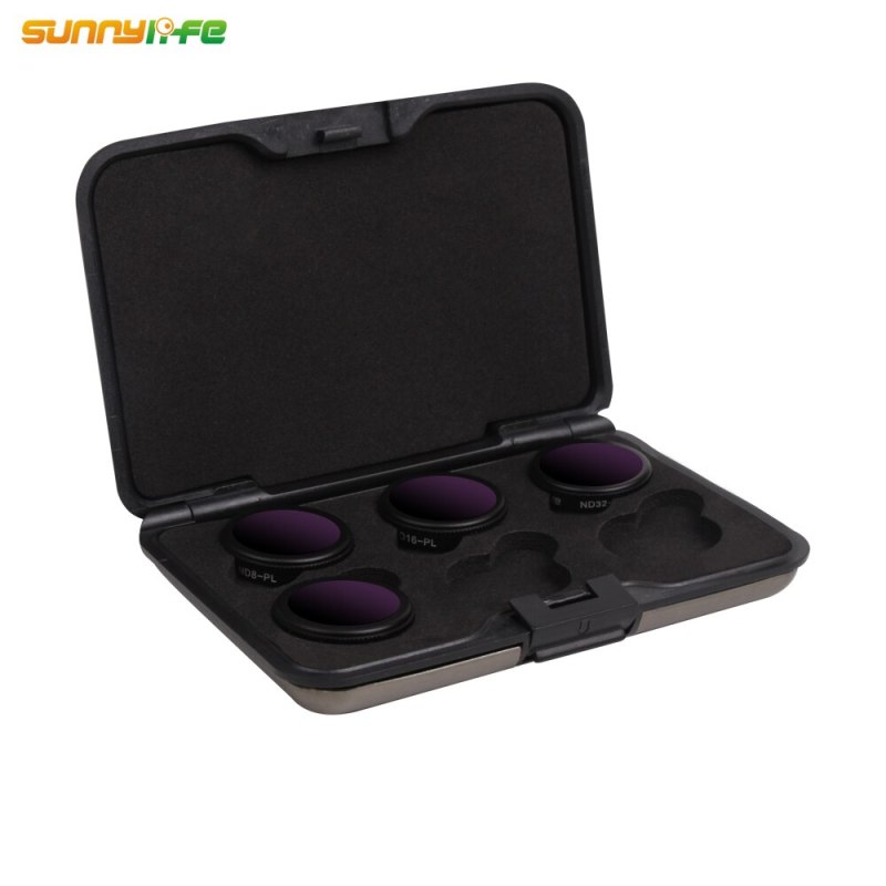 Sunnylife 4pcs/set ND8-PL ND16-PL ND32-PL ND64-PL Lens Filter for DJI MAVIC 2 ZOOM Drone