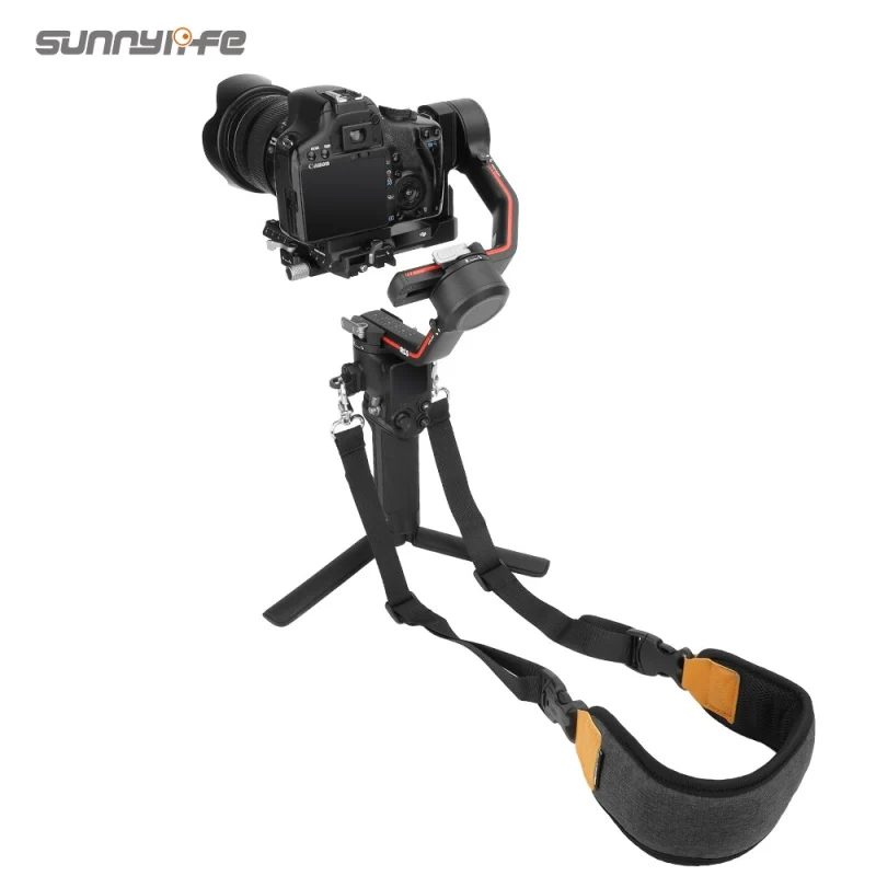 Sunnylife Dual Hook Strap Stress Reliever Shoulder Belt Lanyard for RS 3/RS 3 Pro/RS 2/RSC 2/Ronin-S/Ronin-SC