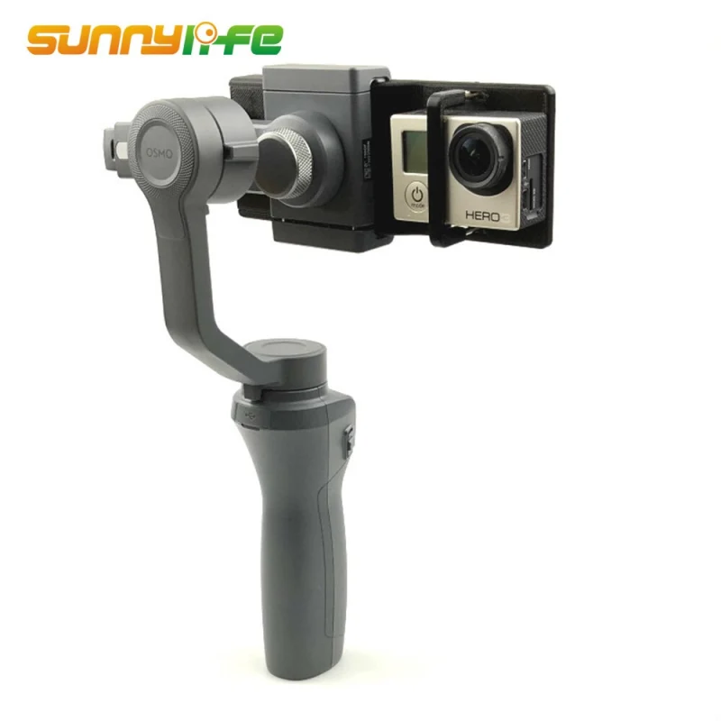 Suitable for GoPro Hero3/4/5/6 YI Camera Mounting Adaptor for OSMO MOBILE 1 2