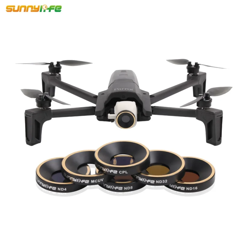 Sunnylife MCUV CPL ND4 ND8 ND16 ND32 Lens Filter for Parrot Anafi Drone