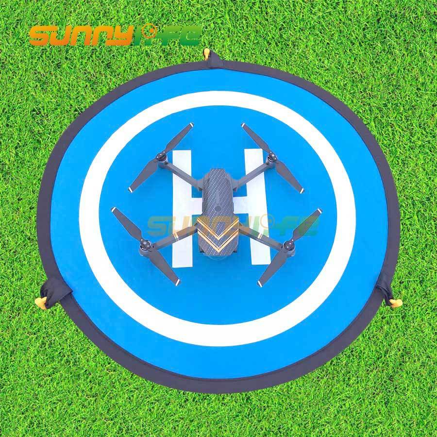 D75cm Drone Parking Apron Mini Landing Pad for DJI FPV/Mavic AIR 2 Mini/ 2/ Pro SPARK Phantom 3 4 PRO V2.0 Inspire 1 Helipad