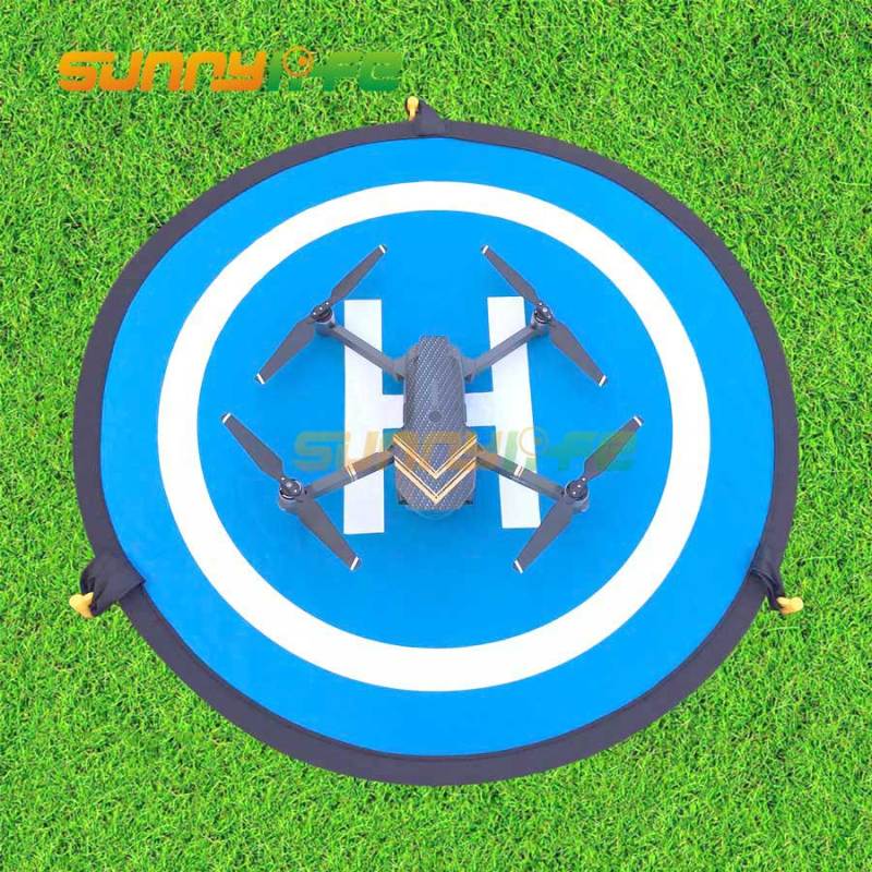 D75cm Drone Parking Apron Mini Landing Pad for DJI FPV/Mavic AIR 2 Mini/ 2/ Pro SPARK Phantom 3 4 PRO V2.0 Inspire 1 Helipad