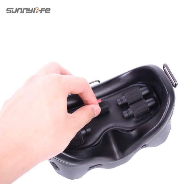 Sunnylife Lens Protector Multifunctional Protective Cover Dust-proof Shading Sunlight Hold Antennas for DJI FPV Goggles V2