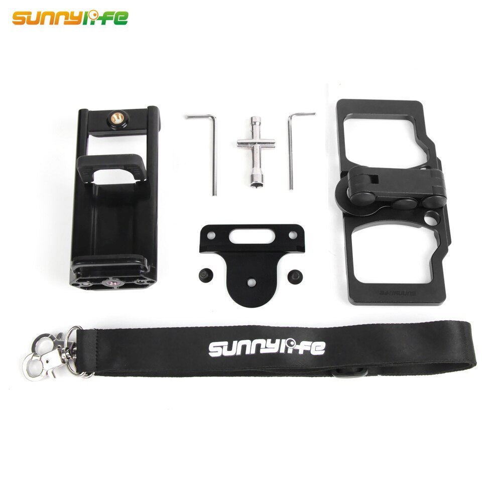 Sunnylife Remote Controller Phone Tablet Clip CrystalSky Monitor Holder for MAVIC AIR 2/ MINI /MAVIC 2 PRO/ ZOOM/PRO/ AIR/ SPARK