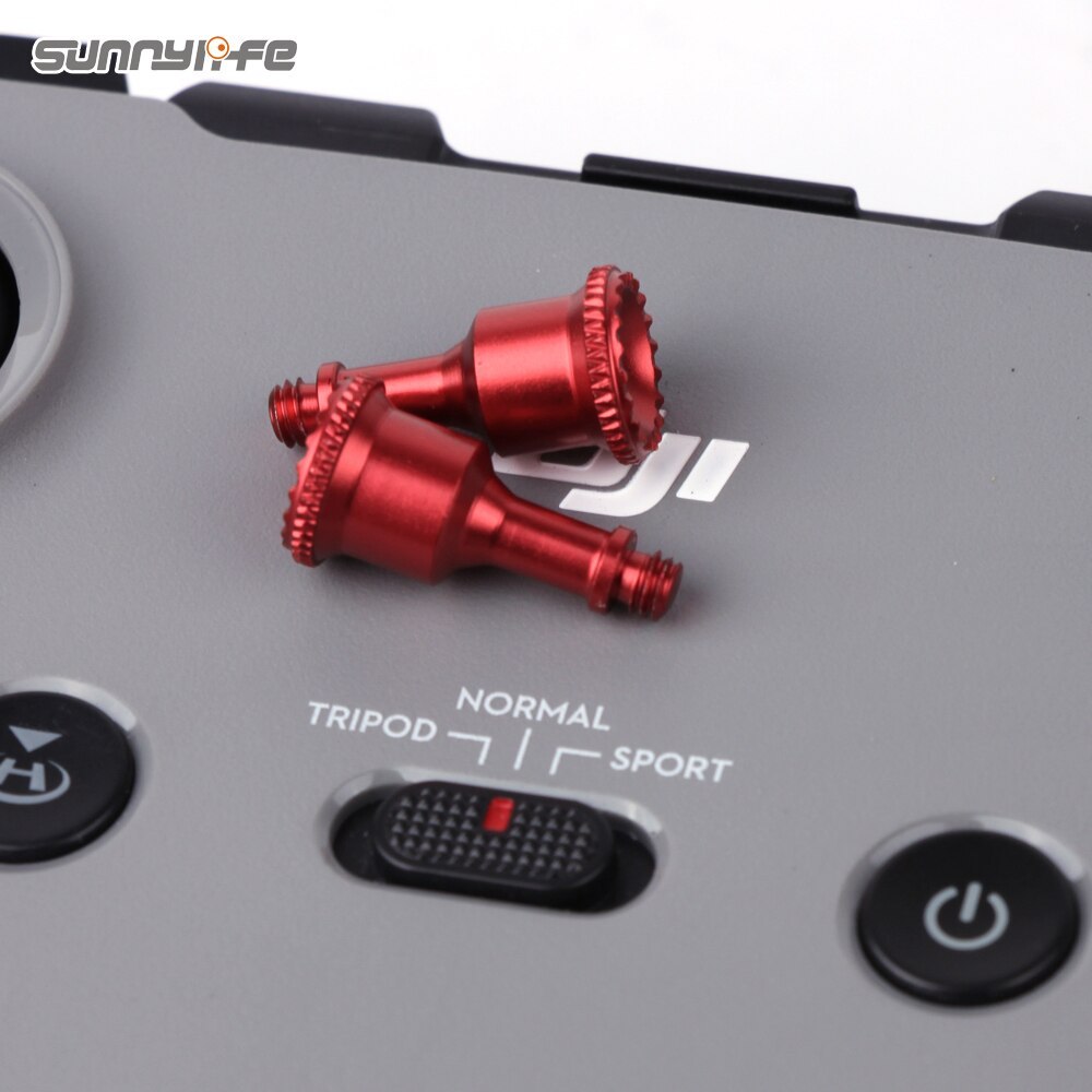 Sunnylife Thumb Rocker Cover CNC Aluminum Alloy Joysticks Lever for MAVIC AIR 2 Remote Controller