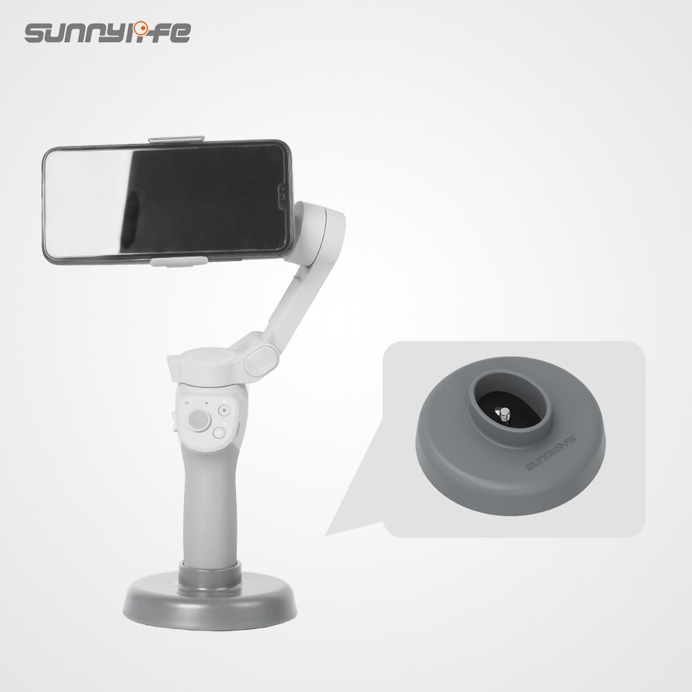Sunnylife Handheld Gimbal Mount Stand Base Stabilizers for OM 4