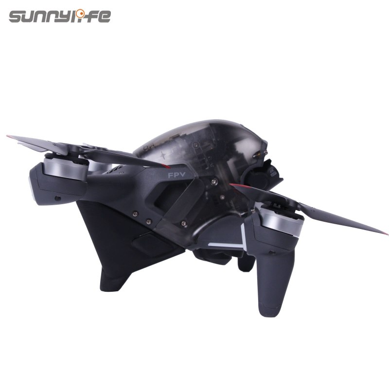 Sunnylife 2 in 1 Battery Protective Cover Heightening Landing Gear Crash-proof Silicone Cover for DJI FPV