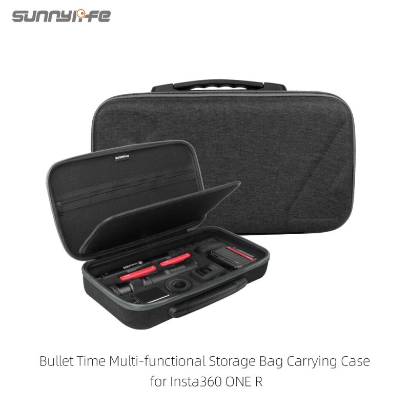 Sunnylife Bullet Time Multi-functional Carrying Case Storage Bag for Insta360 ONE R