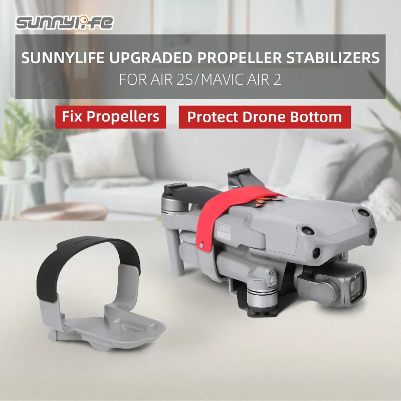 Sunnylife Propeller Stabilizers Dust-proof Protective Cover Props Fixing Accessories for DJI Air 2S/Mavic Air 2