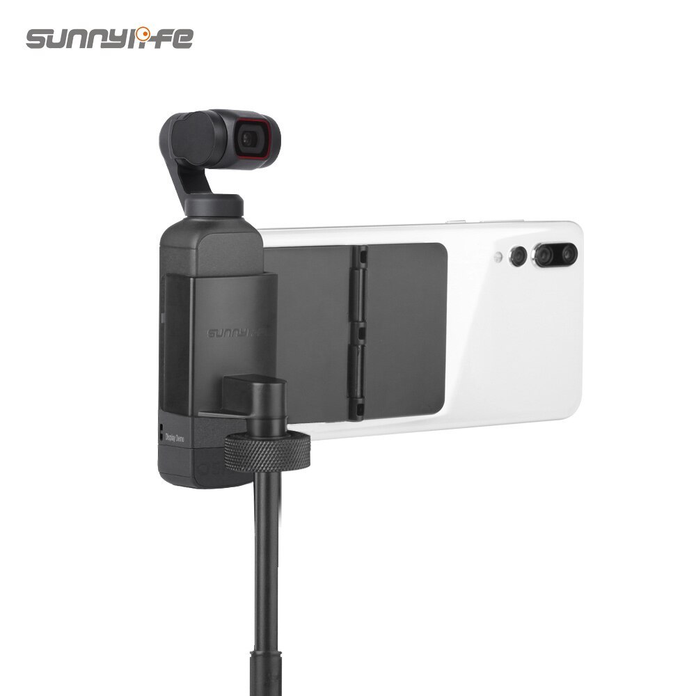 Sunnylife Suction Cup Bracket Smartphone Holder Tripod Extension Rod Stick for POCKET 2/OSMO POCKET