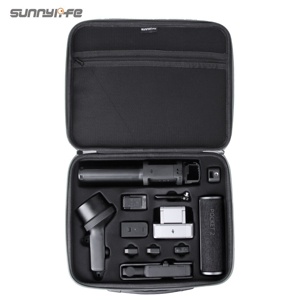 Sunnylife Portable Carrying Case Multifunctional Shoulder Bag Combo Bags Travel Accessories for POCKET 2 Handheld Gimbal Camera