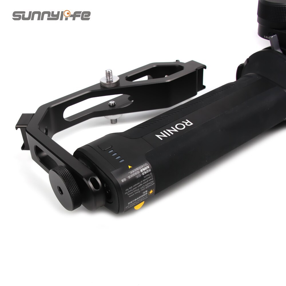 Aluminum Alloy Expansion Bracket L-shape Handle Grip Accessory for RS 2/RSC 2/Ronin-S SC Handheld Gimbal Stabilizers