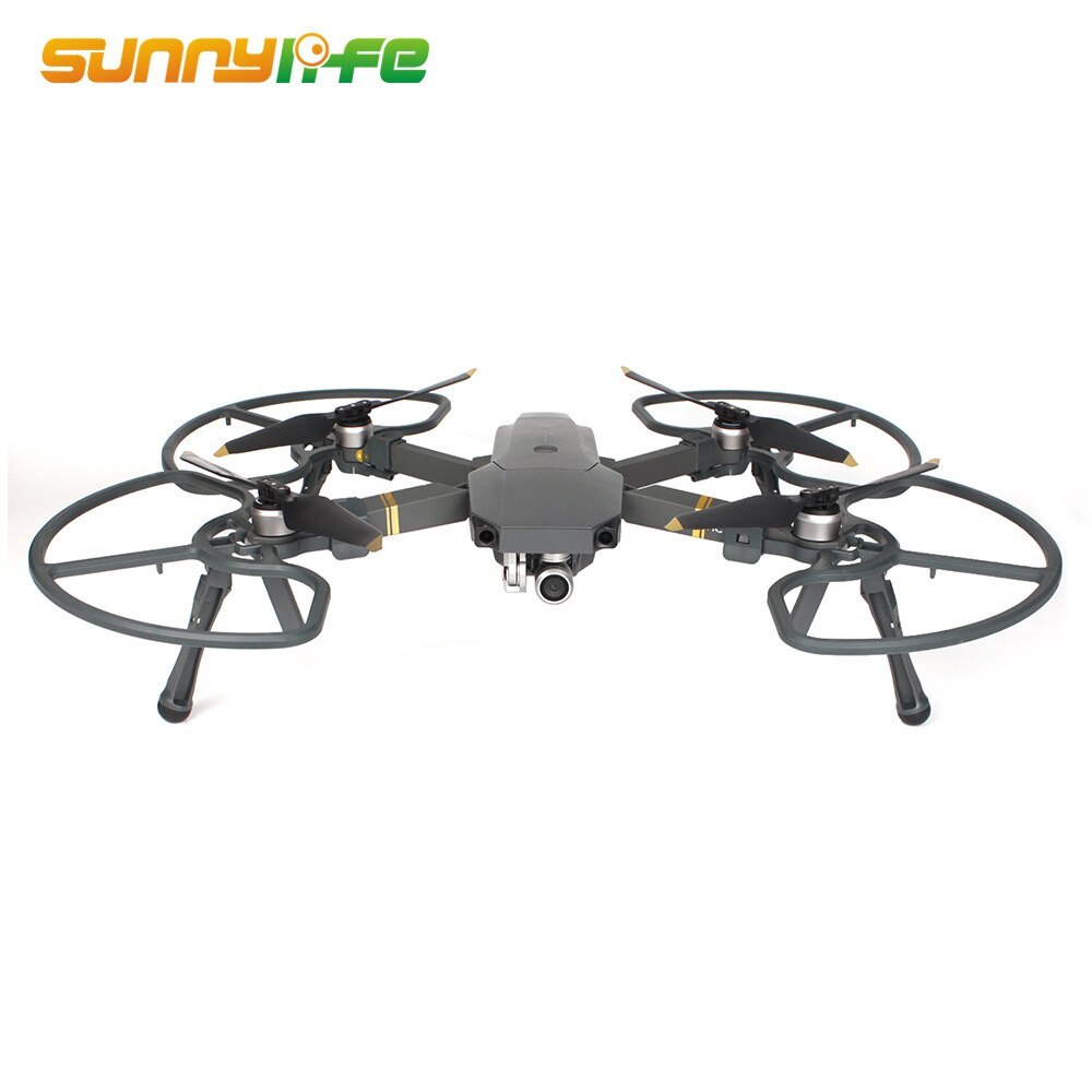Sunnylife Integrated Landing Gears Stabilizers and Propeller Guards Prop Protectors for DJI MAVIC PRO & PLATINUM & WHITE