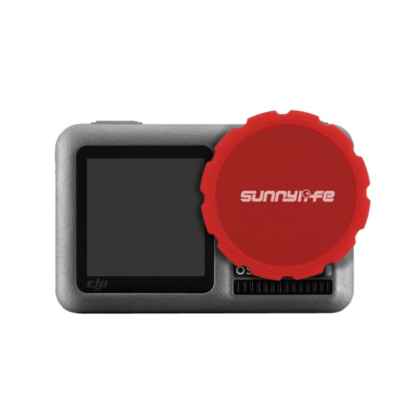 Sunnylife Silicone Protective Cover Lens Case for DJI OSMO ACTION Sport Camera