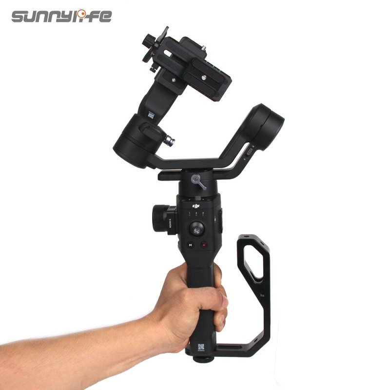 Aluminum Alloy Expansion Bracket L-shape Handle Grip Accessory for RS 2/RSC 2/Ronin-S SC Handheld Gimbal Stabilizers