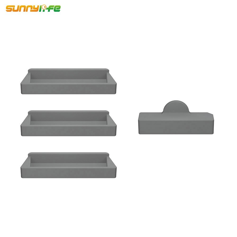 Drone Body Battery Charging Port Protector Silicone Cover Cap for DJI MAVIC 2 PRO & ZOOM