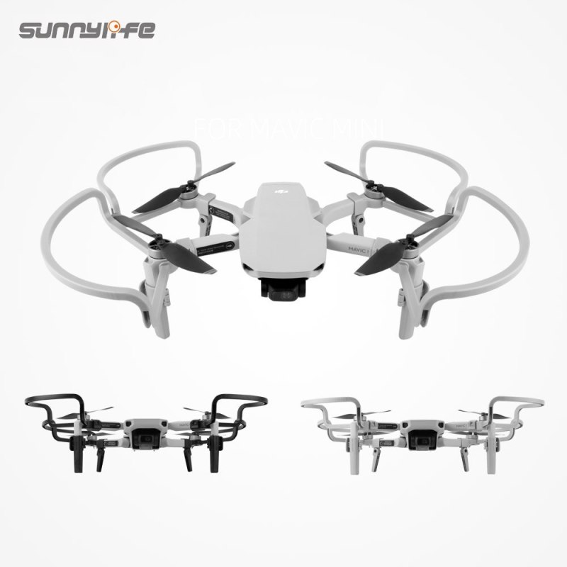 Sunnylife Propeller Guards with Landing Gears Propellers Shielding Rings Protectors for Mini 2/Mavic Mini