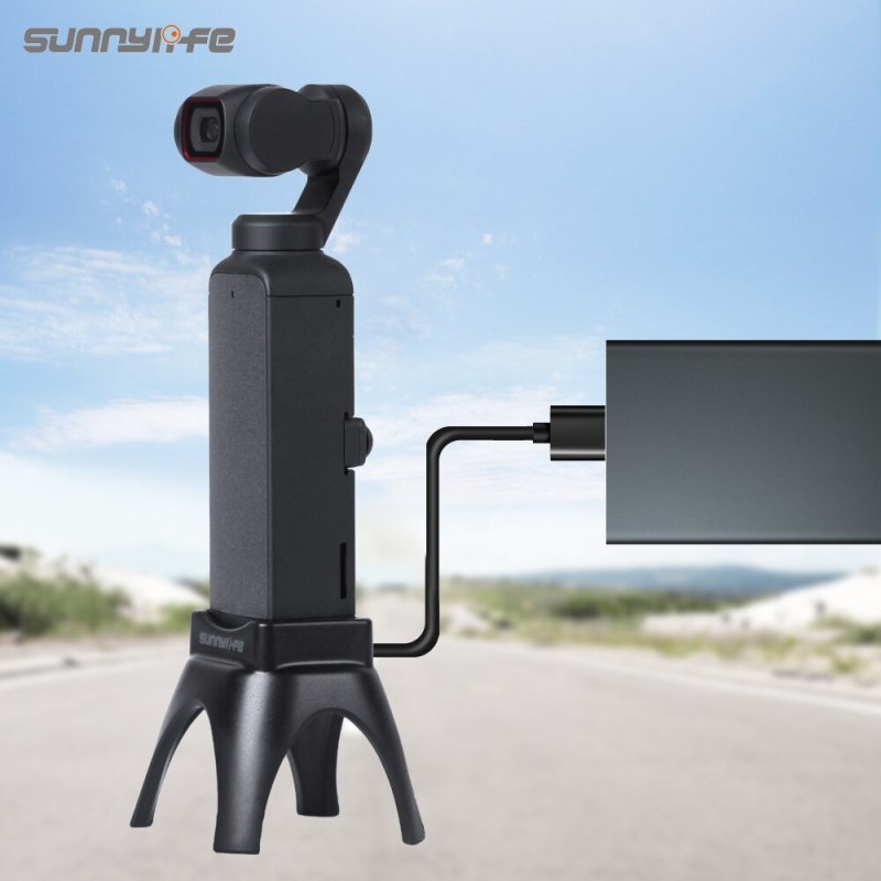 Sunnylife Desktop Stand Heightened Supporting Base Bracket for POCKET 2/OSMO POCKET Gimbal Camera