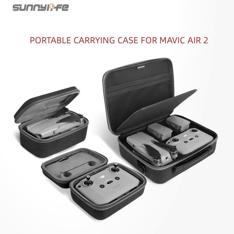 Sunnylife Portable Carrying Case Multi-functional Shoulder Bag Drone Bag Remote Controller Storage Bag for Mavic Air 2