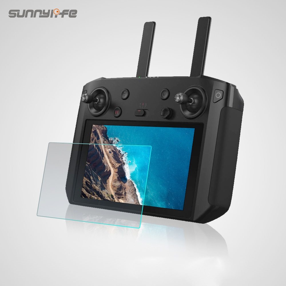 Sunnylife 5.5in Screen Protective Film Tempered Glass Film for DJI Smart Controller MAVIC 2 PRO & ZOOM T20 Crop Protection Drone