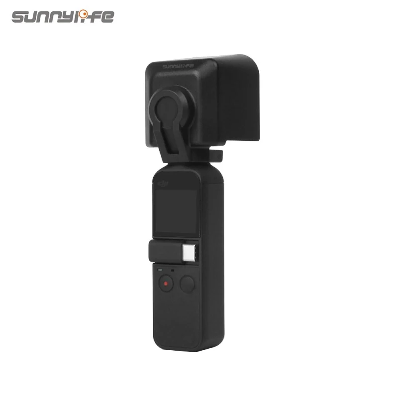 Sunnylife Camera Protective Cover Sunhood Sunshade Lens Hood for DJI OSMO POCKET