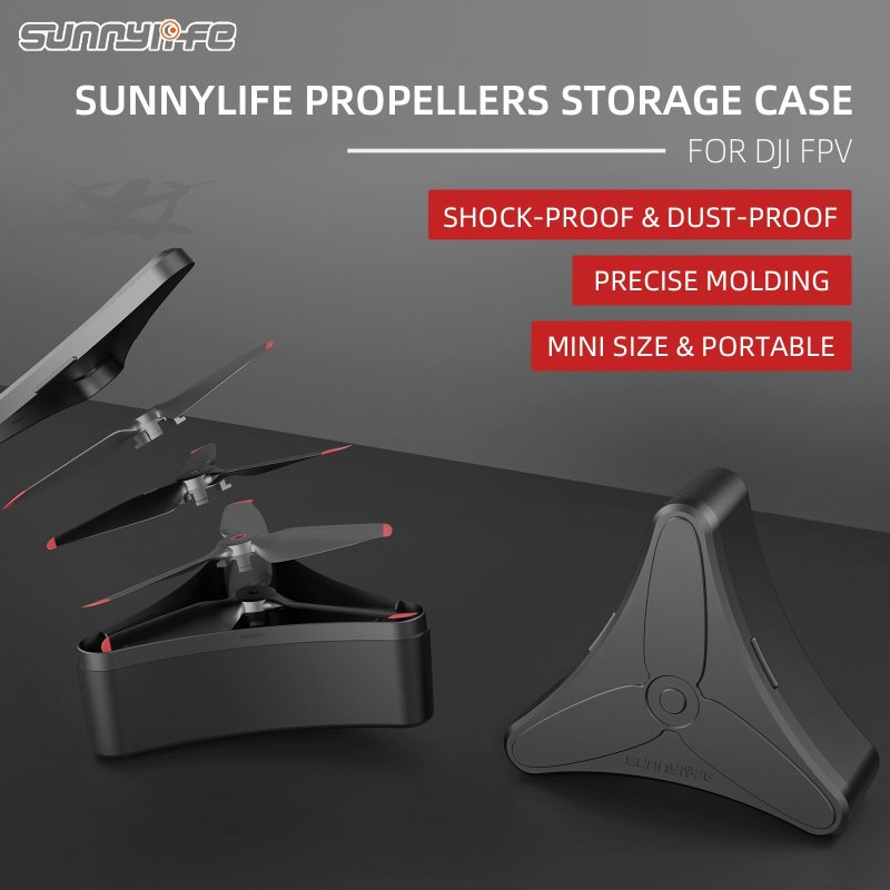 Sunnylife 5328S Propeller Storage Box Protective Case Accessories for DJI FPV