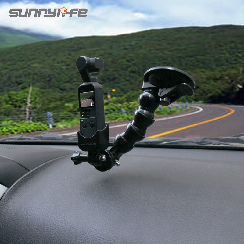 Sunnylife Adapter Car Suction Cup Mount Sucker for POCKET 2/OSMO POCKET