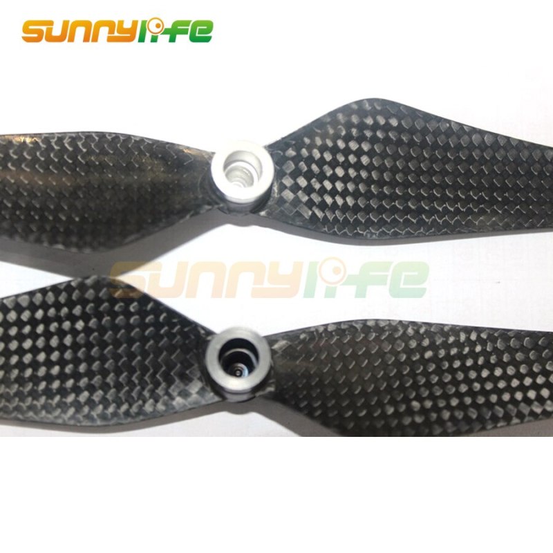 1 Pair 9450 Carbon Fiber Propellers Self-lock Self-tighten Propellers with Self-locking Nuts for DJI Phantom 2/3