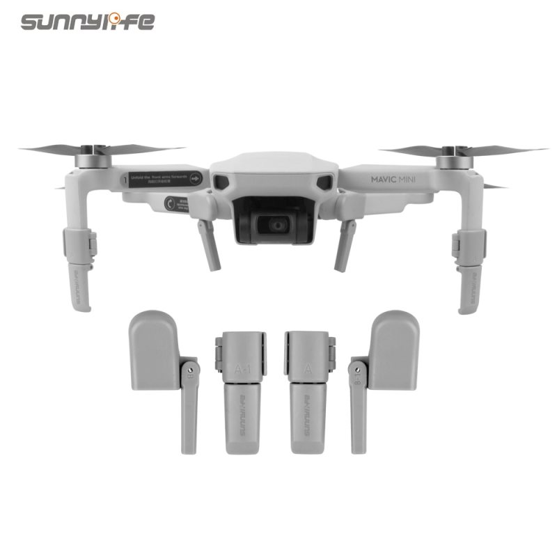 Sunnylife Heightening Landing Gears Foldable Support Leg Stabilizers Protector for Mavic Mini