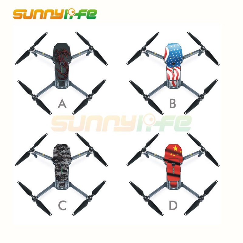 PVC Waterproof Stickers Skin Decals for DJI Mavic Pro