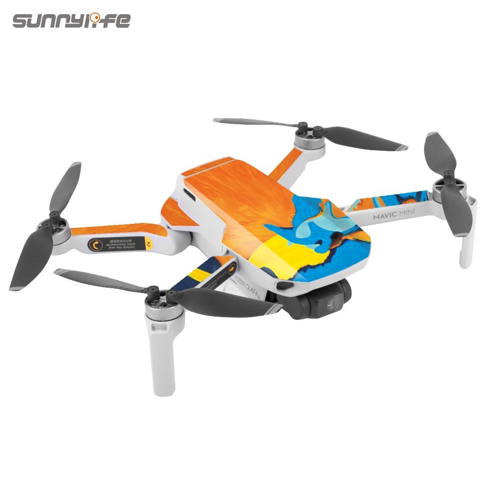 Sunnylife Protective Film PVC Stickers Waterproof Scratch-proof Decals Full Cover Skin Accessories for Mavic Mini