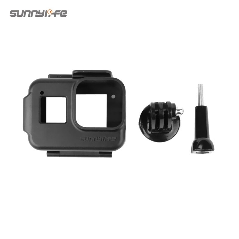 Sunnylife Plastic Protective Case Shock Proof Case for Gopro Hero 8 Black