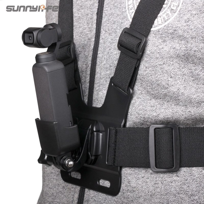 Sunnylife Gimbal Camera Chest Band Strap Belt for POCKET 2/OSMO POCKET/GOPRO