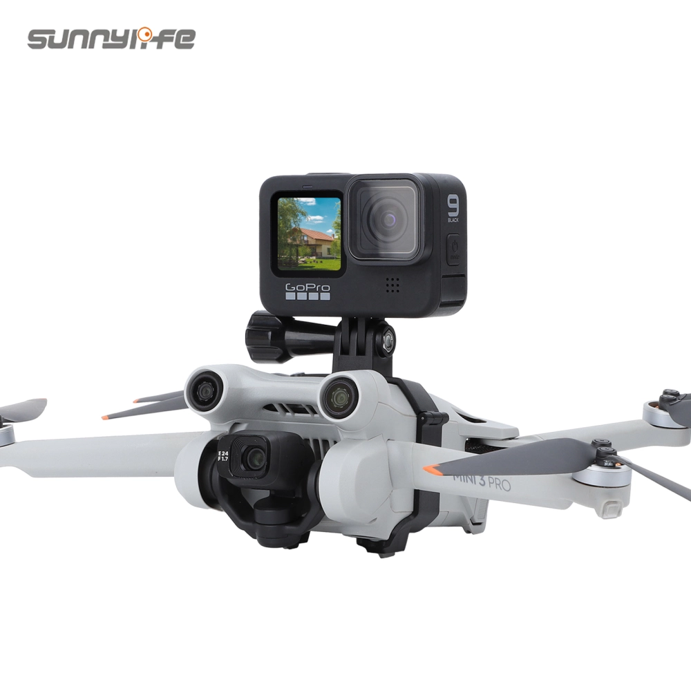 Adaptador Para Montar Cámara Deportiva En Dron DJI Mini 4 Pro - Compatible Con Action, Insta360 Go, ABS