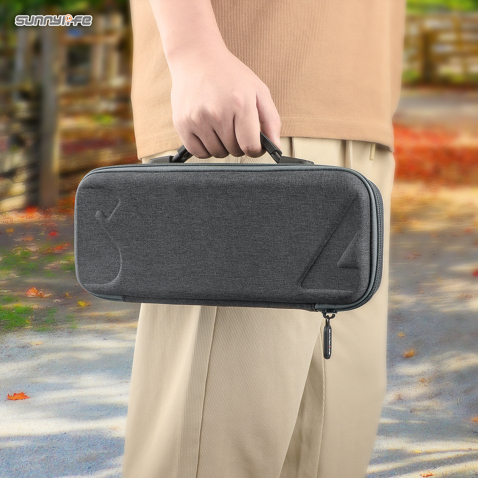 Sunnylife Mini Carrying Case Handbag Protective Combo Bag for Insta360 One RS 1-inch 360 Edition