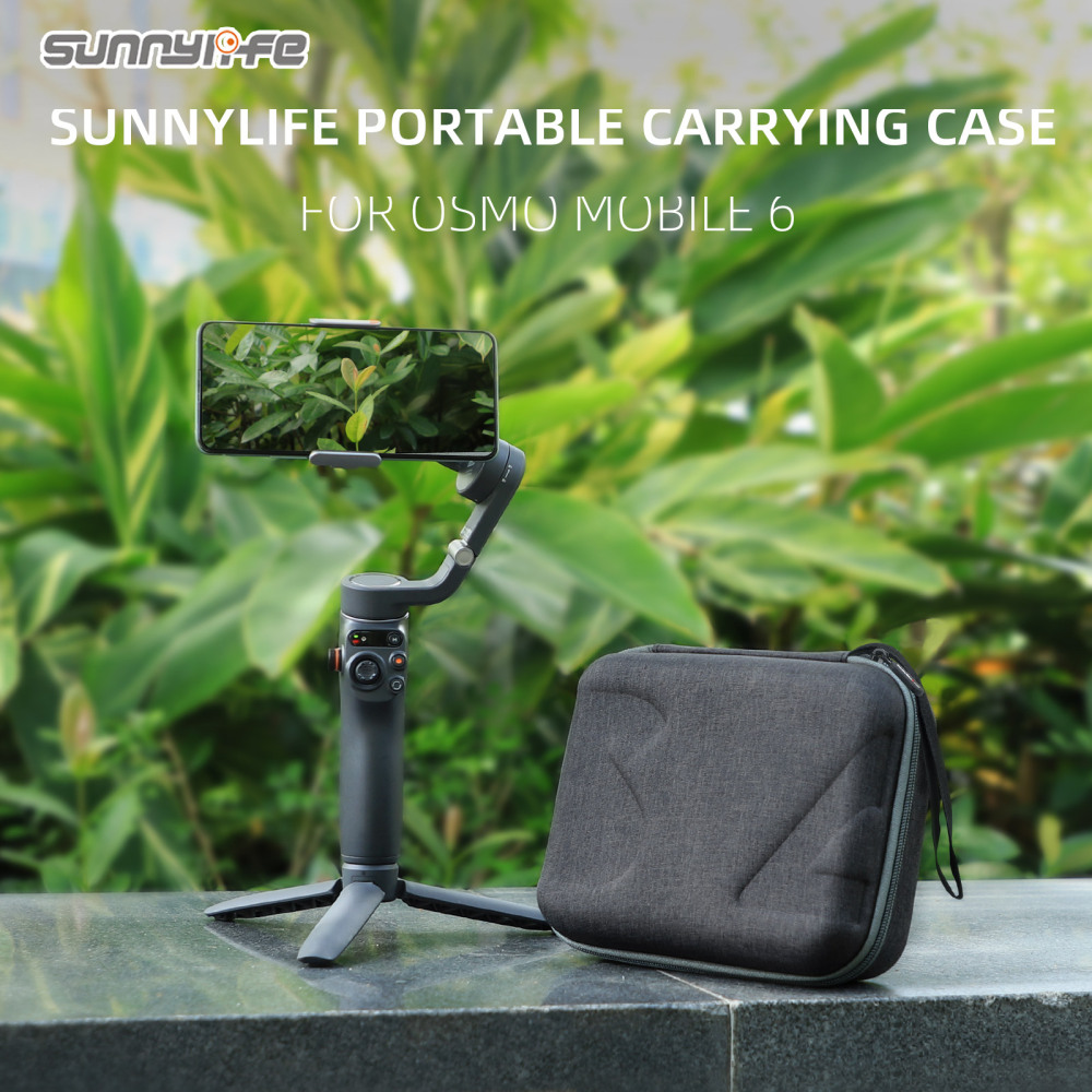 Sunnylife Portable Carrying Case Protective Handbag Storage Bag Accessories for Osmo Mobile 6