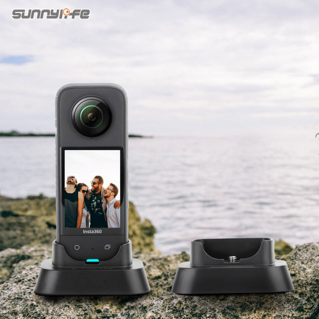 Sunnylife Stand Base Desktop Stabilizer Supporting Holder Sports Camera Accessories for Insta360 X3