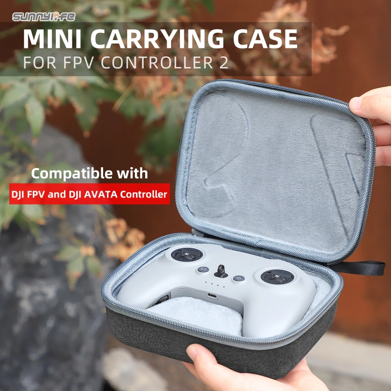 Sunnylife Mini Carrying Case Protective Handbag Portable Clutch Storage Bag Accessories for DJI AVATA/FPV Controller 2