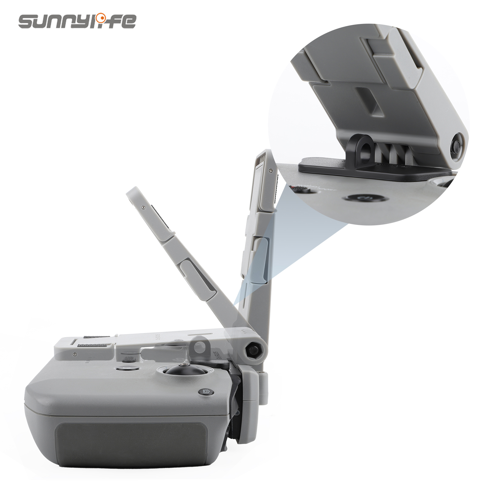 Sunnylife RC-N1 Controller Bracket Partners Disassembly-free Strap Bracket Foldable Tablet Holder for Mini 3 Pro/Mavic 3/ Air 2S