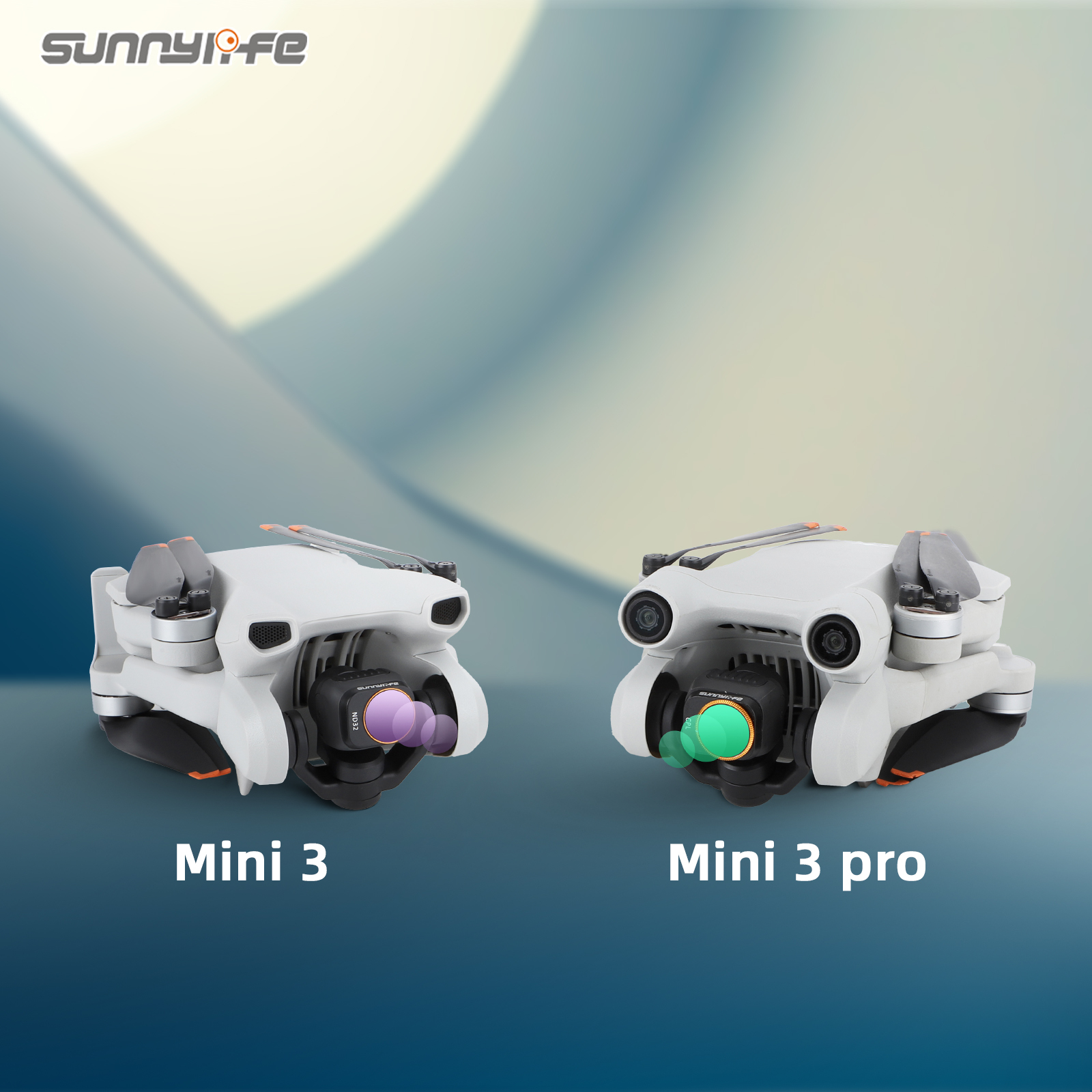 Sunnylife Lens Filters Adjustable CPL Filters ND4 ND16 ND8/PL ND32/PL MCUV Accessories for Mini 3 Pro