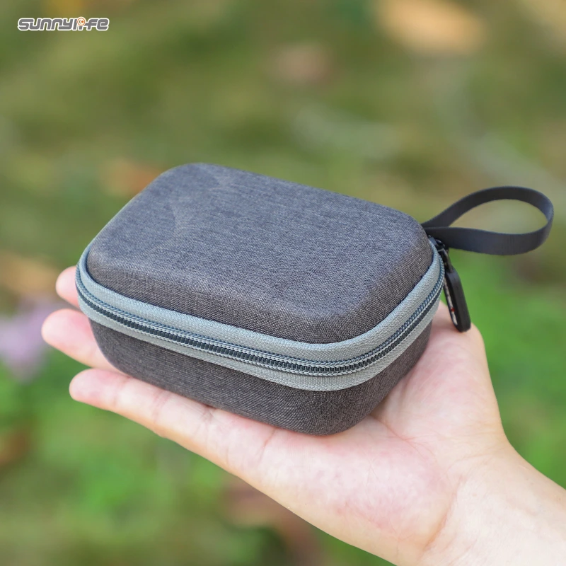 Sunnylife Mini Hard Case Wireless Microphone Carrying Case Storage Bag Outdoor Traveling Vlog Accessories for DJI Mic