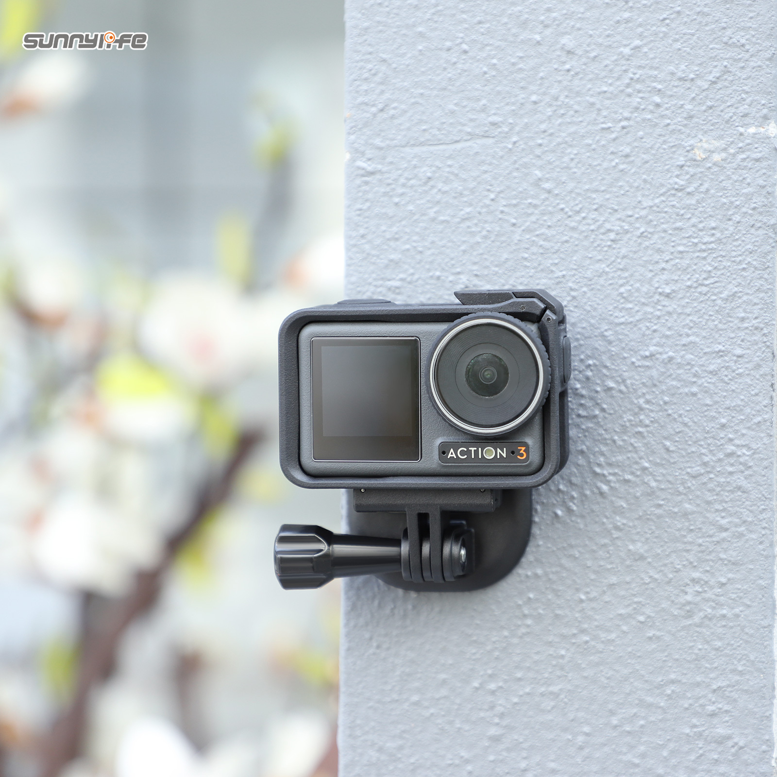 Sunnylife Magnetic Action Camera Neck Mount Chest Body Camera Necklace Lanyard POV Vlog Holder for GoPro 11/ Insta360 X3/ Action 3