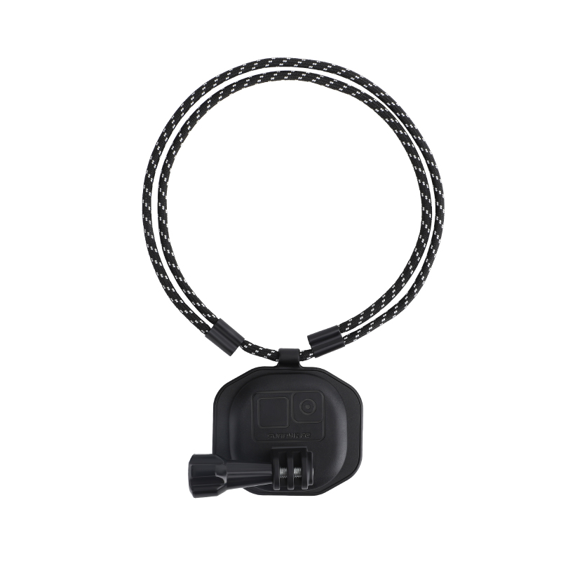 Sunnylife Magnetic Action Camera Neck Mount Chest Body Camera Necklace Lanyard POV Vlog Holder for GoPro 11/ Insta360 X3/ Action 3