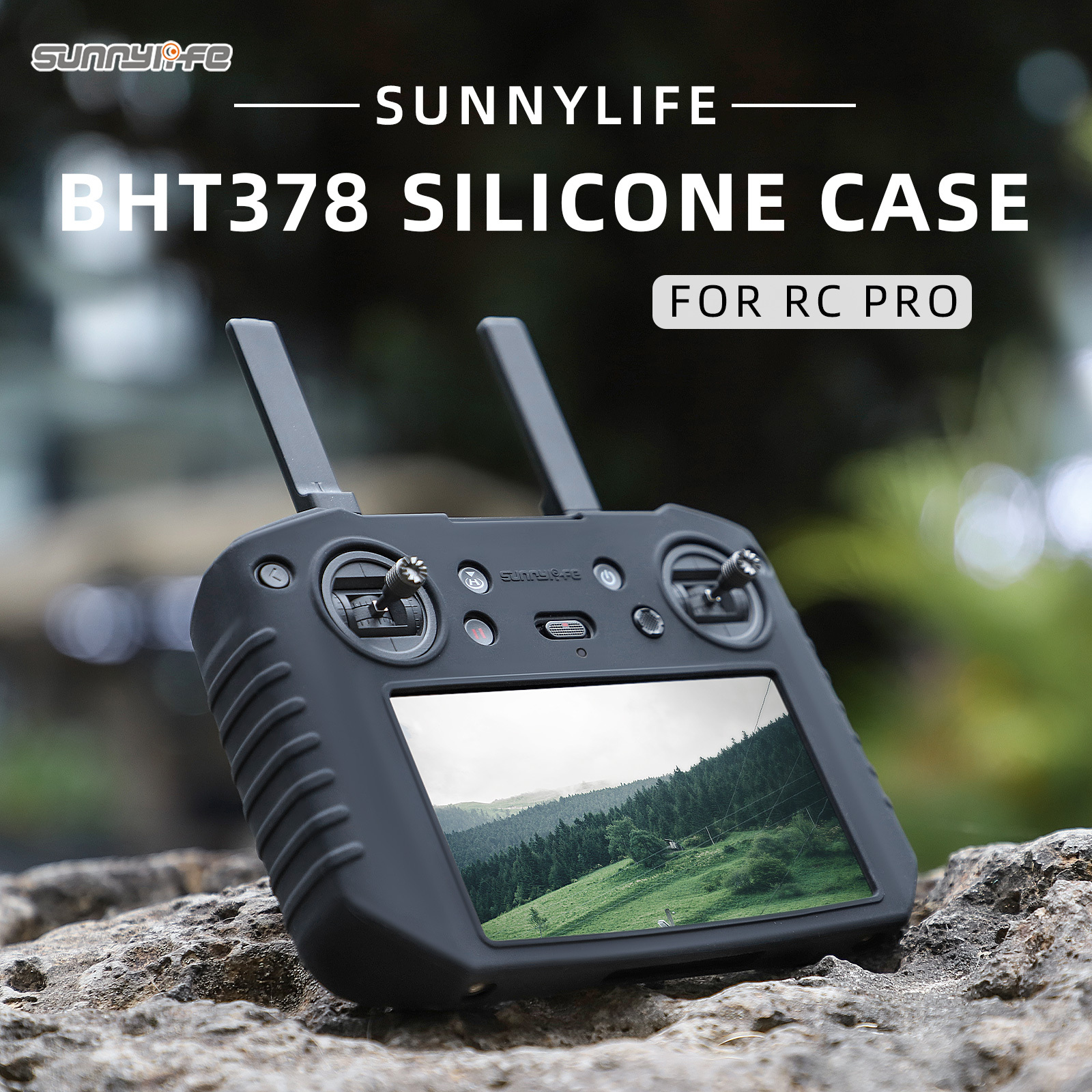 Sunnylife Silicone Protective Case Controller Cover Dust-proof Sleeve Accessories for RC PRO
