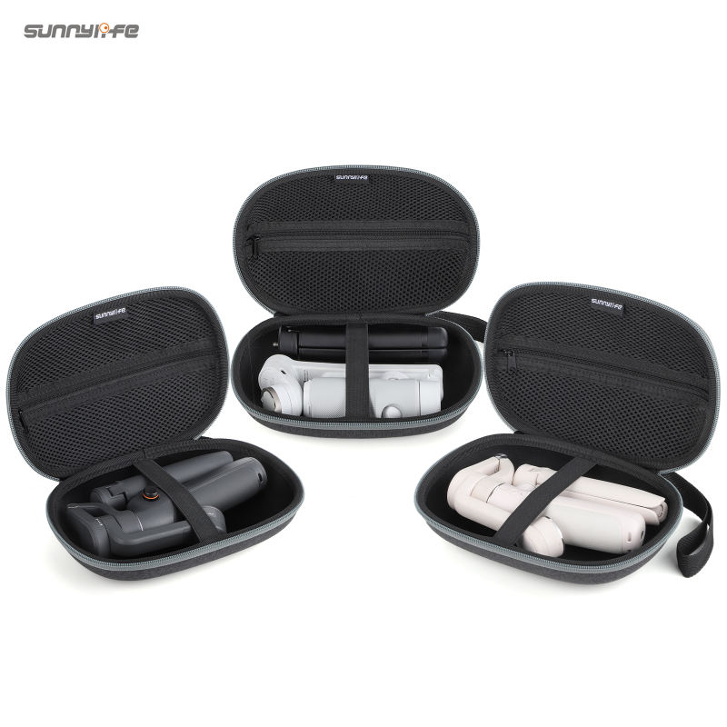 Sunnylife Hard Case Protective Handbag Smartphone Gimbal Carrying Case for Insta360 Flow/ Osmo Mobile 6/ OM 5/ Zhiyun