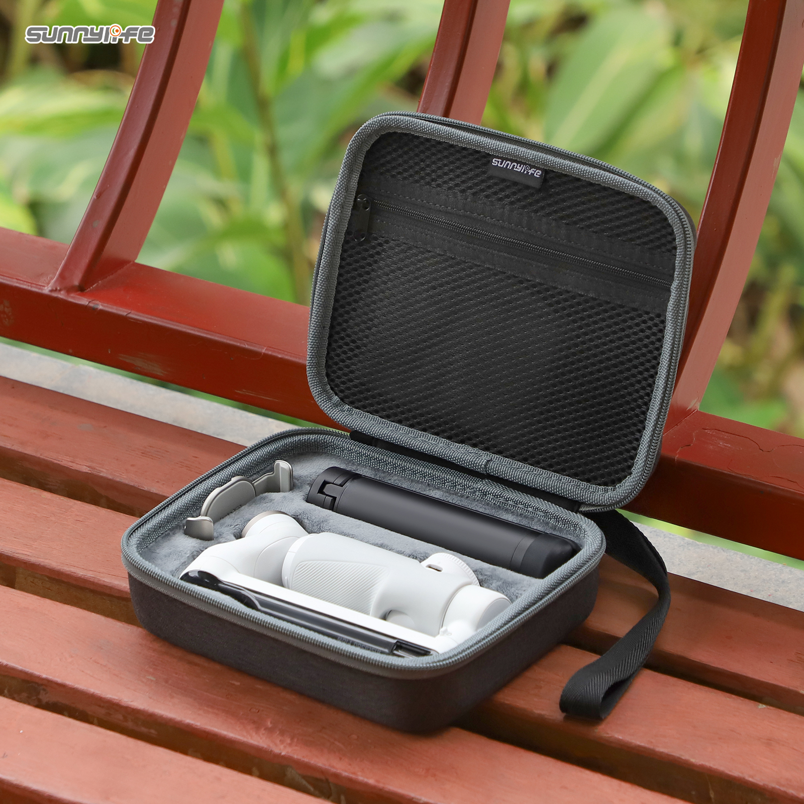 Sunnylife Portable Carrying Case Protective Handbag Storage Bag Accessories for Insta360 Flow