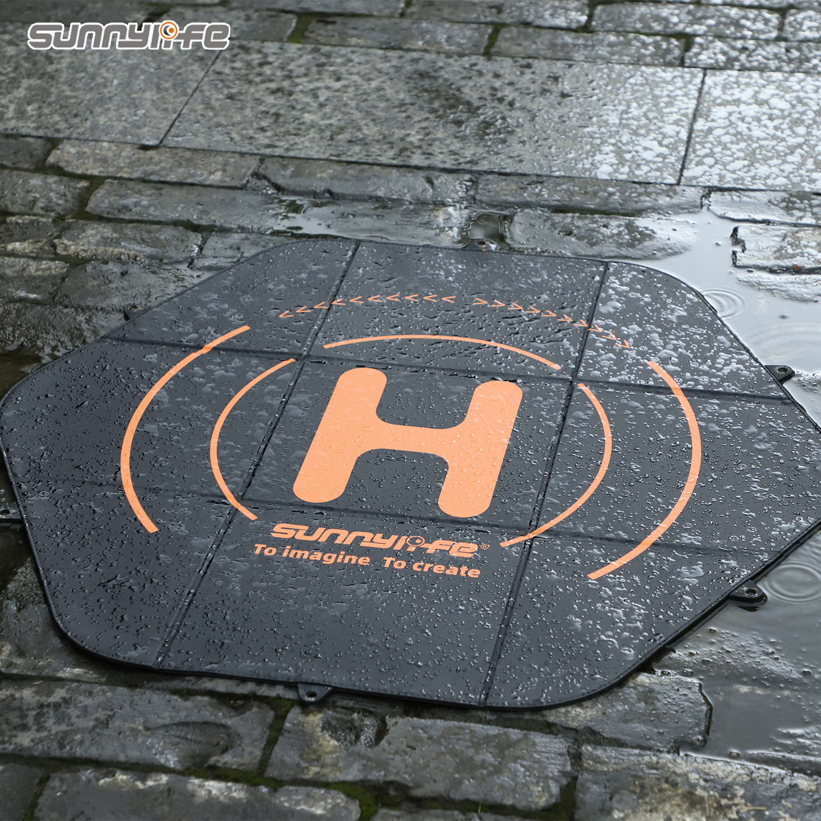 Sunnylife 80cm(31’’)  Drone Landing Pad Fast-Fold Double-Sided Waterproof for DJI Mavic 3 Pro/ Phantom 4 Pro/ Autel EVO II