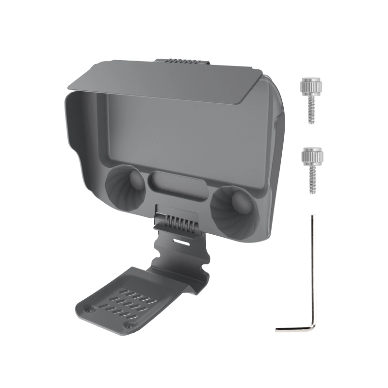Sunnylife 2 in 1 Controller Protector Sun Hood Control Sticks Guard Screen Monitor Sunshade Cover for DJI RC 2/1 for Air 3/ Mini 3 Pro
