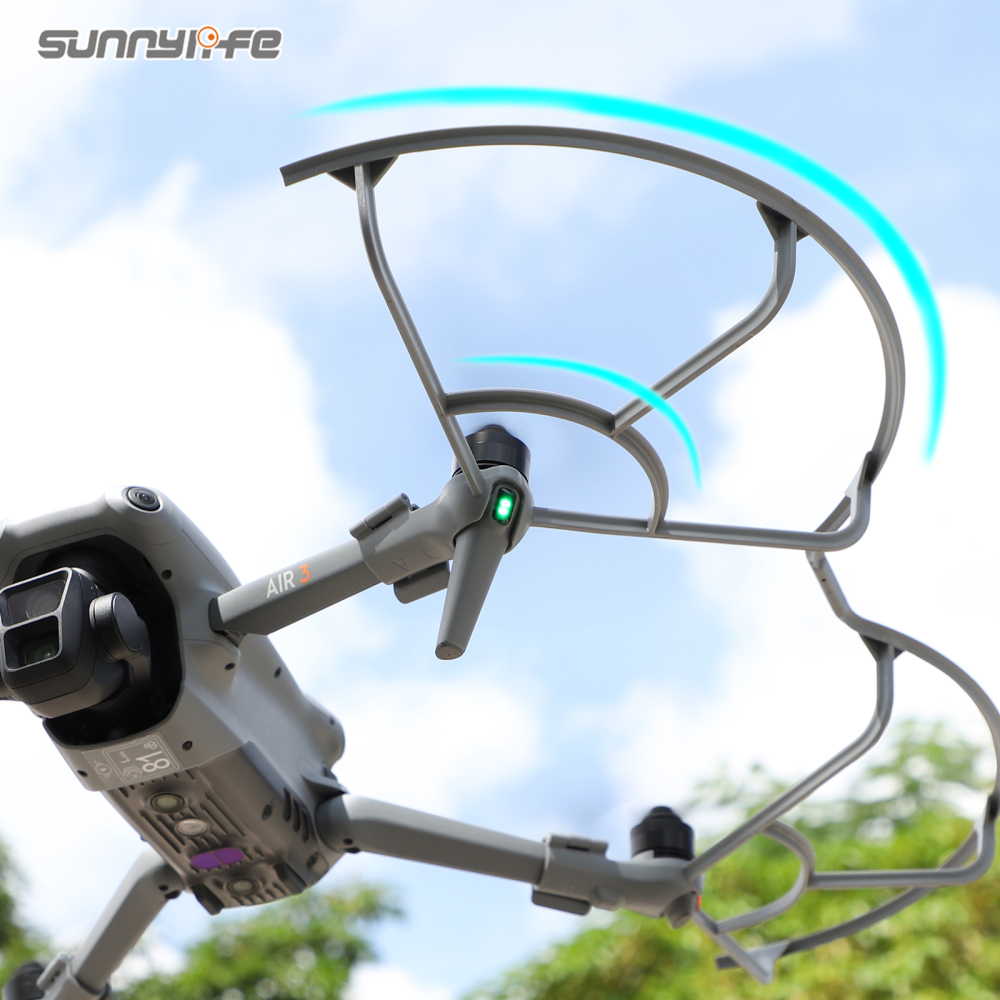 Sunnylife KC680 Propellers Guard Protector Integrated Shielding Rings Quick Release Anti-Collision Props Safe Ring for AIR 3